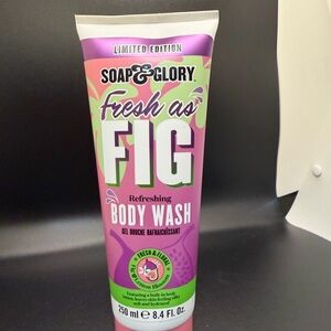 Soap & Glory Fresh as Fig Body Wash - Pink, Purple, Green